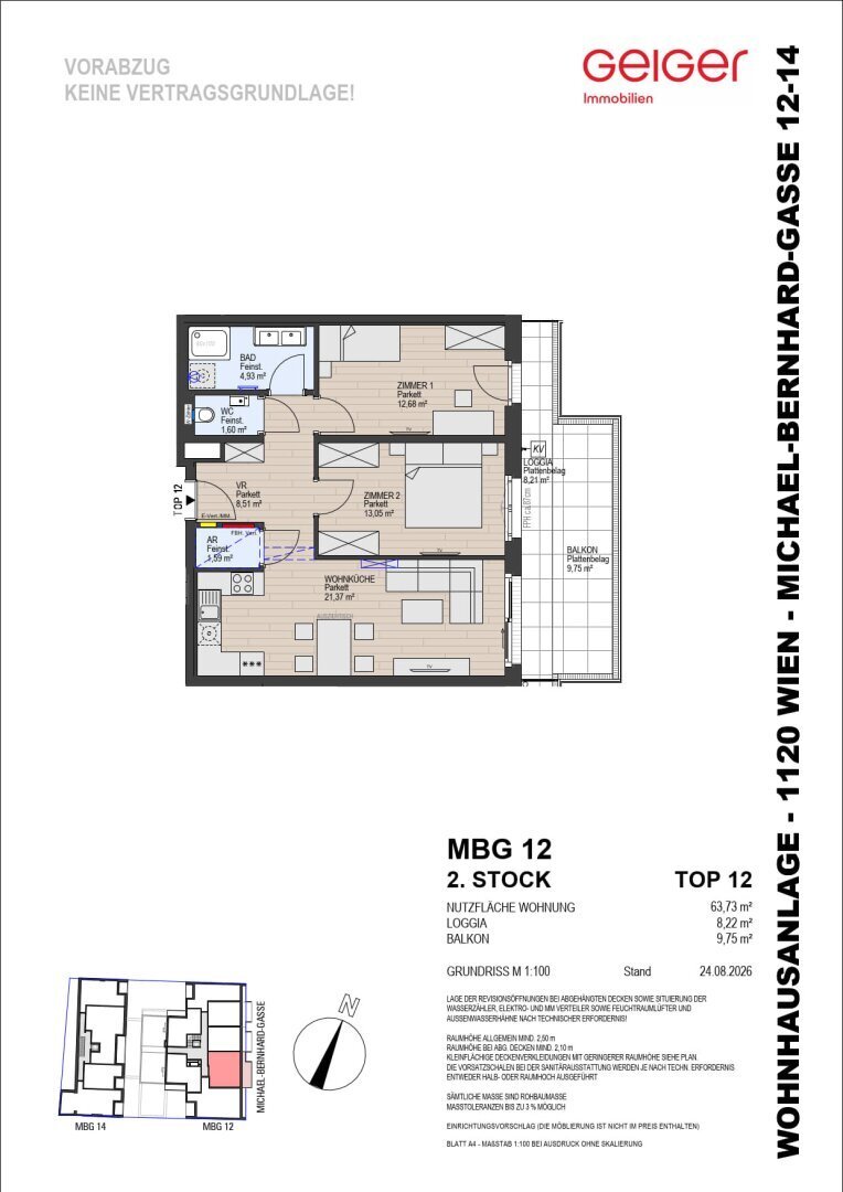 Appartamento a Vienna, Vienna, Austria 2 - 18333948