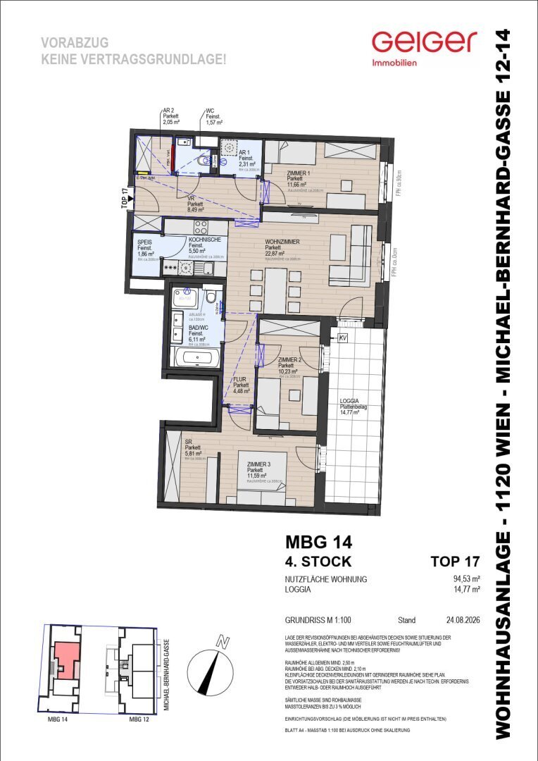 Appartement à Vienne, Vienne, Autriche 2 - 18278945