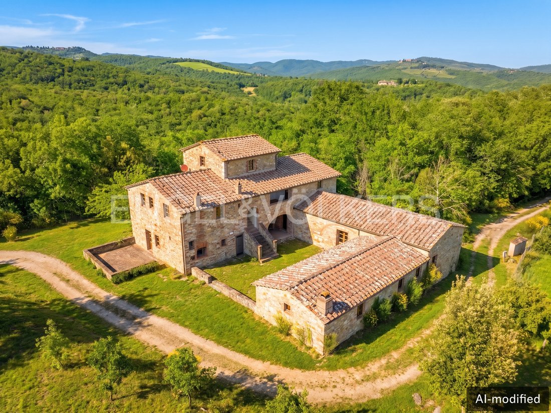 Casa di campagna a Castelnuovo Berardenga, Toscana, Italia 3 - 18740296