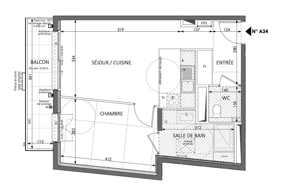 Wohnung in Supérieur, Beausoleil, Frankreich 5 - 15421960