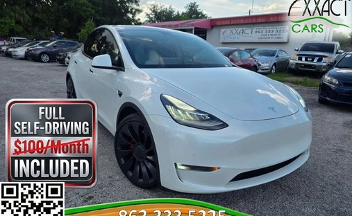 2020 Tesla Model Y Performance Sport Utility 4D in Lakeland, FL, United States 1
