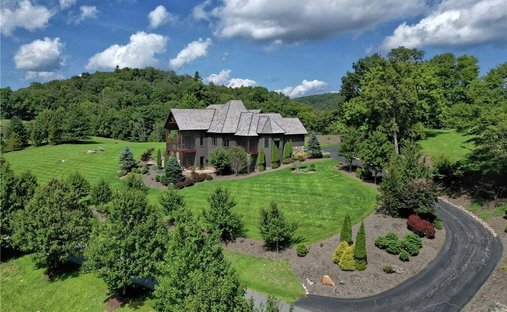 Maison à Blowing Rock, Caroline du Nord, États-Unis 1