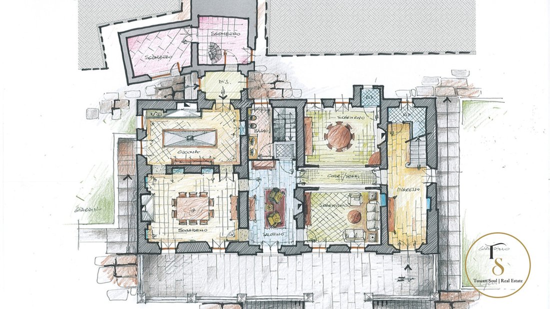 Villa in Zentrum, Cortona, Toskana 3 - 18745308