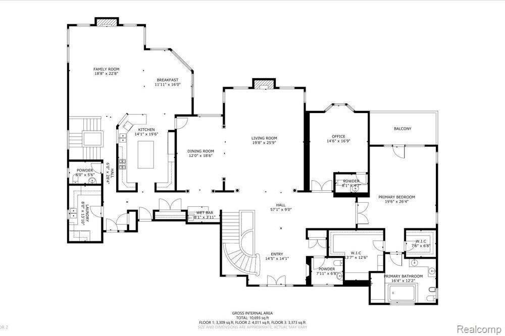 Casa en Rochester Hills, Míchigan, Estados Unidos 5 - 18743070