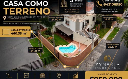 Casa en San Juan de Miraflores, Municipalidad Metropolitana de Lima, Perú 1