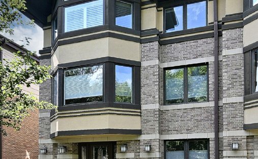 Stadthaus in Elmhurst, Illinois, Vereinigte Staaten 1