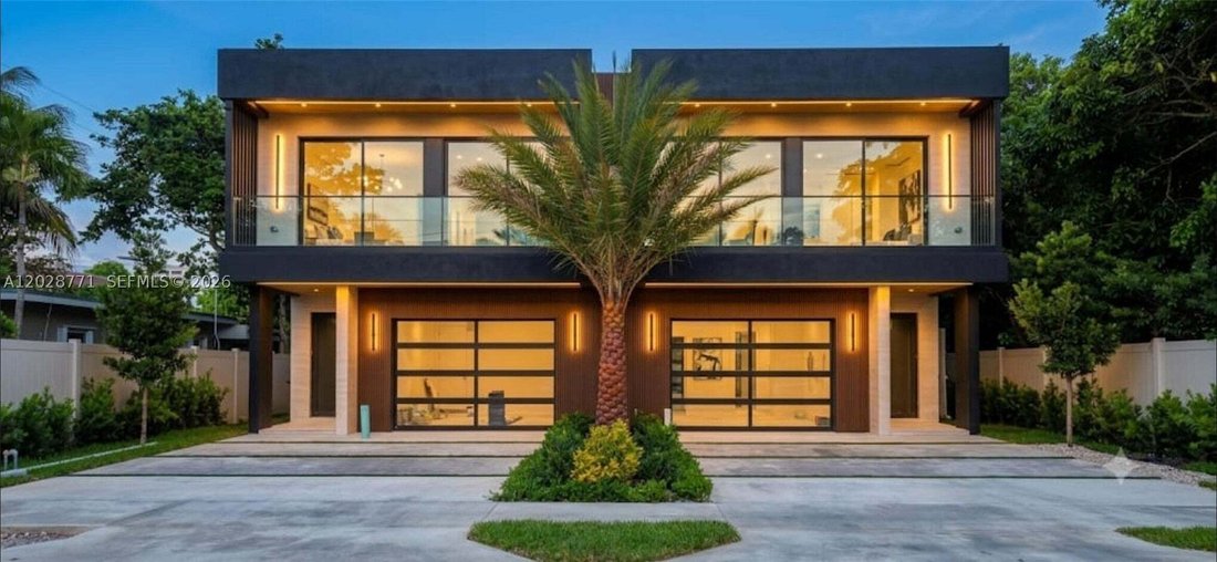 Maison de ville à Fort Lauderdale, Floride, États-Unis 2 - 18065937