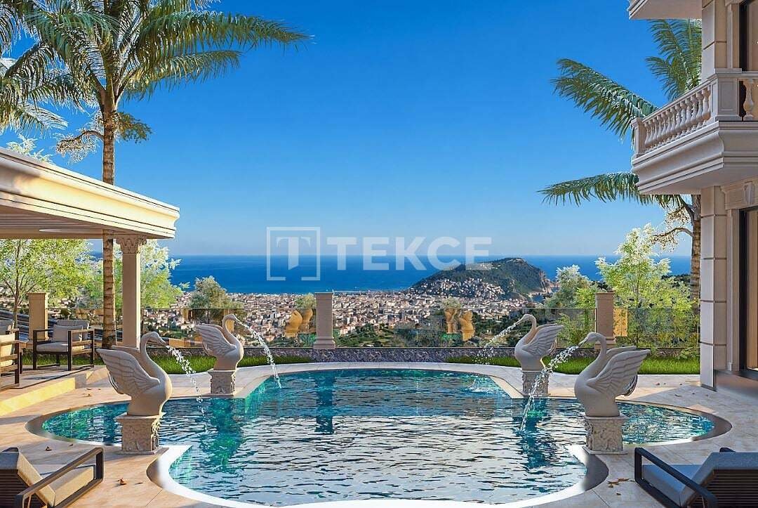Villa in Alanya, Antalya, Türkei 1 - 18744018