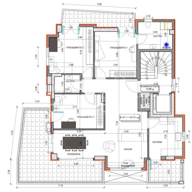 Appartement à Filothei - Psychiko, Attique, Grèce 4 - 18743007