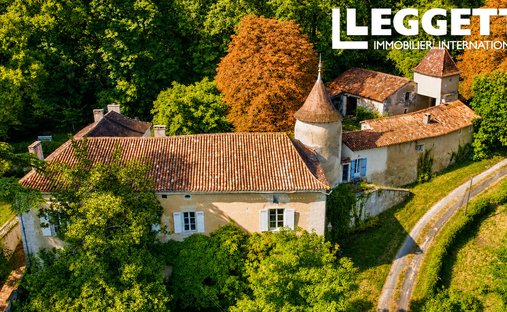 Château à Nord, Saint-Astier, France 1