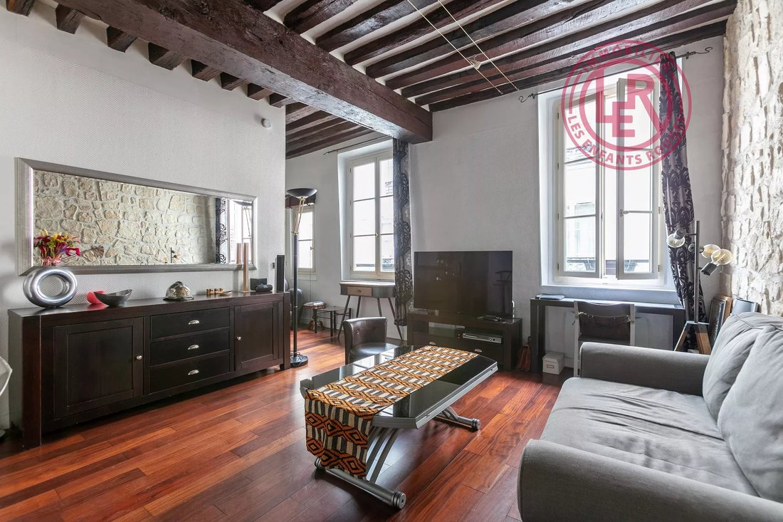 Appartement à Sainte Avoie, Paris 3e Arrondissement, Paris 1 - 18756384