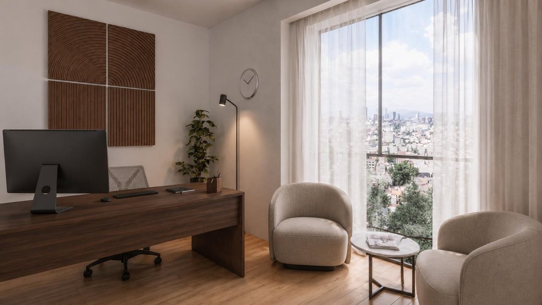Appartement à Mexico City, Mexico, Mexique 2 - 18760024