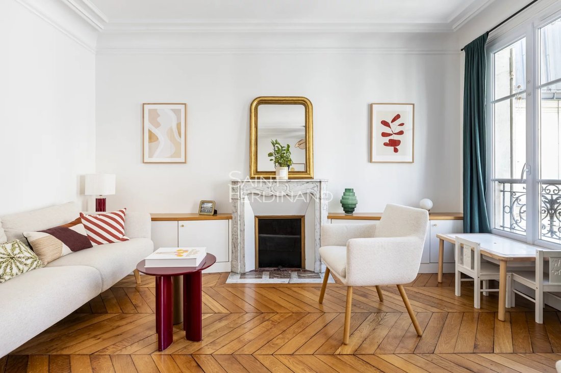 Appartement à Batignolles-Cardinet, Paris 17e Arrondissement, Paris 3 - 18759594