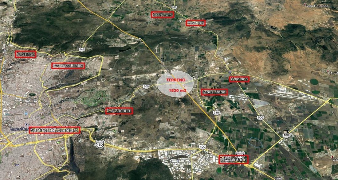 Terreno a Saldarriaga, Querétaro, Messico 4 - 18750359