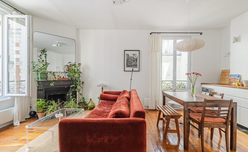 Appartement à Amiraux-Simplon-Poissonniers, Paris 18e Arrondissement, Paris 1