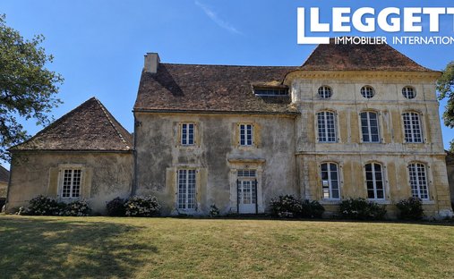 Château à Saint-Germain-et-Mons, Nouvelle-Aquitaine, France 1