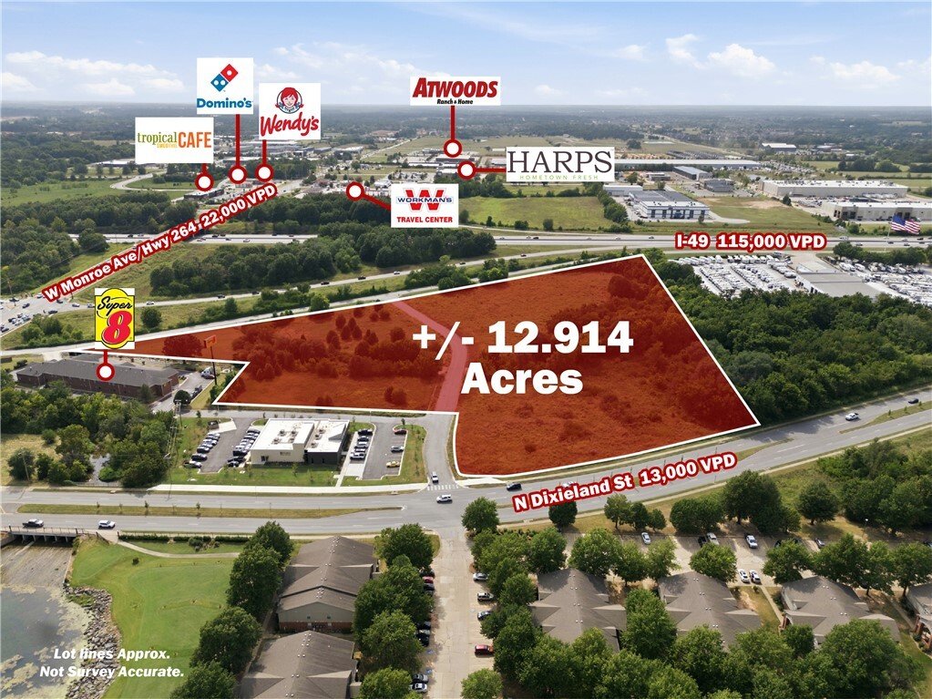 Land in Lowell, Arkansas, Vereinigte Staaten 1 - 14796994
