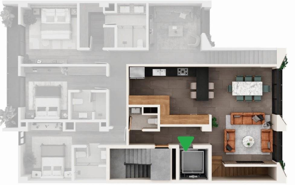 Appartement à Mexico City, Mexique 1 - 18759994