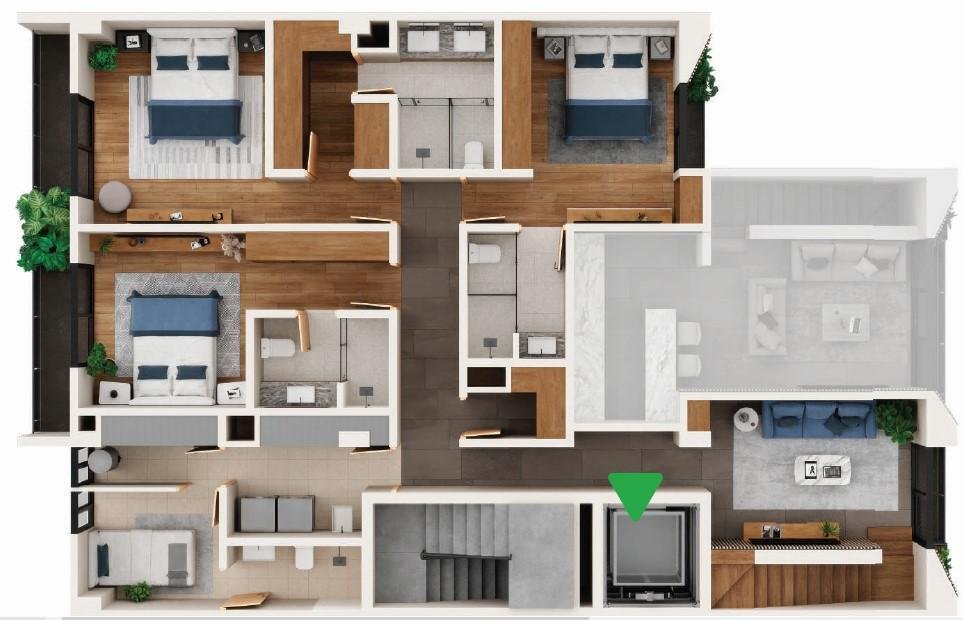 Appartement à Mexico City, Mexique 2 - 18759994
