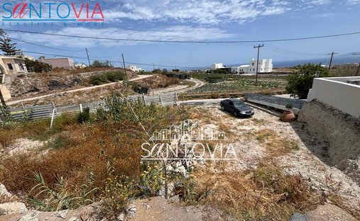 Land in Thira, Aegean, Greece 1