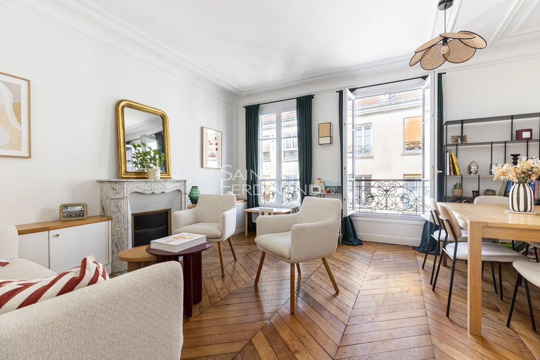Appartement à Batignolles-Cardinet, Paris 17e Arrondissement, Paris 1 - 18759594