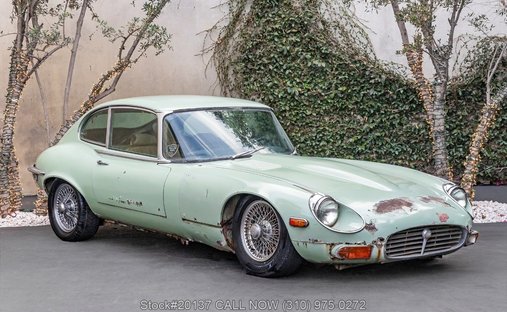Jaguar XKE in Los angeles, ca 1