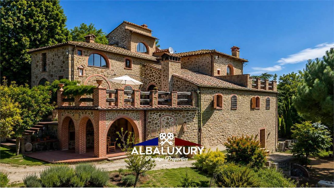 Villa en Sinalunga, Toscana, Italia 1 - 16284990