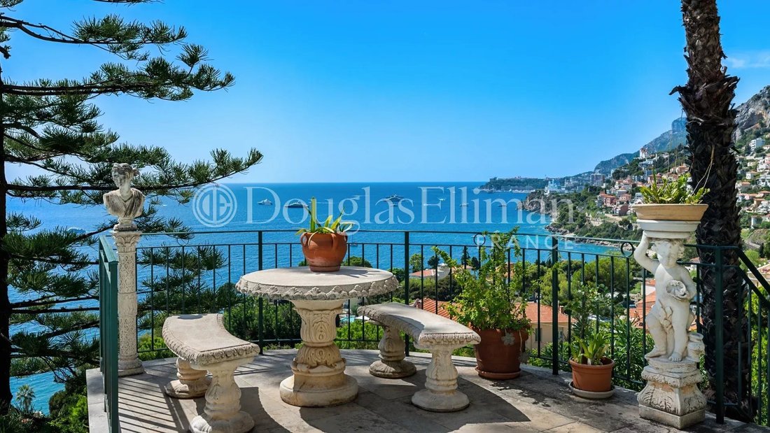 Villa en Aldea-Cros de Caste-Coupiere-Mont Gros, Roquebrune-Cap-Martin, Francia 3 - 18749727
