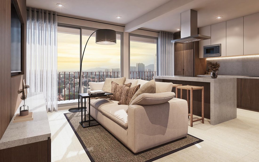 Appartement à Mexico City, Mexique 1 - 18760007