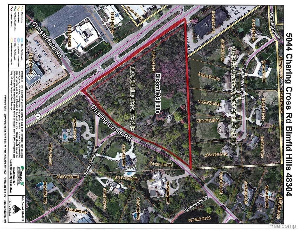 Terrain à Bloomfield Hills, Michigan, États-Unis 2 - 18753887