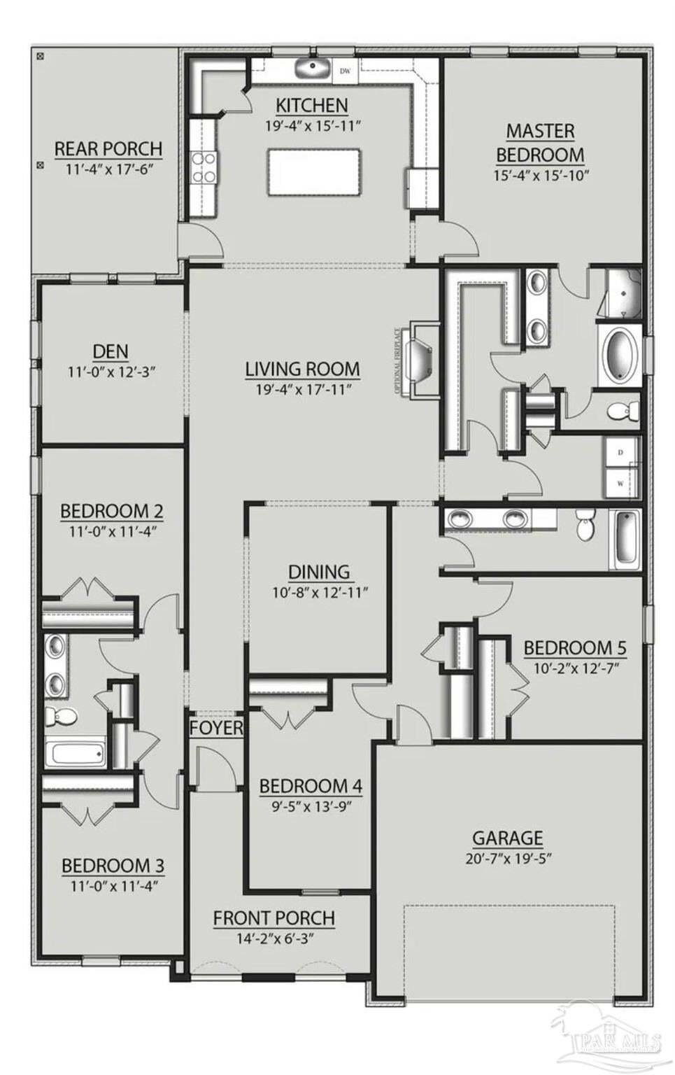 Casa a Pensacola, Florida, Stati Uniti 4 - 18756795