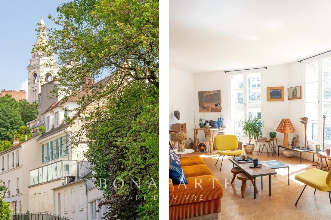 Wohnung in Montmartre, Paris 18e Arrondissement, Paris 4 - 18755110