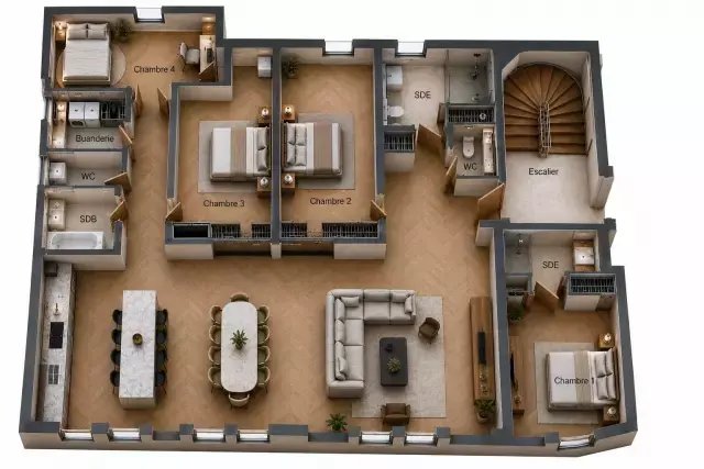 Apartamento en La Plaine des Sablons, Neuilly-sur-Seine, Francia 2 - 18306525