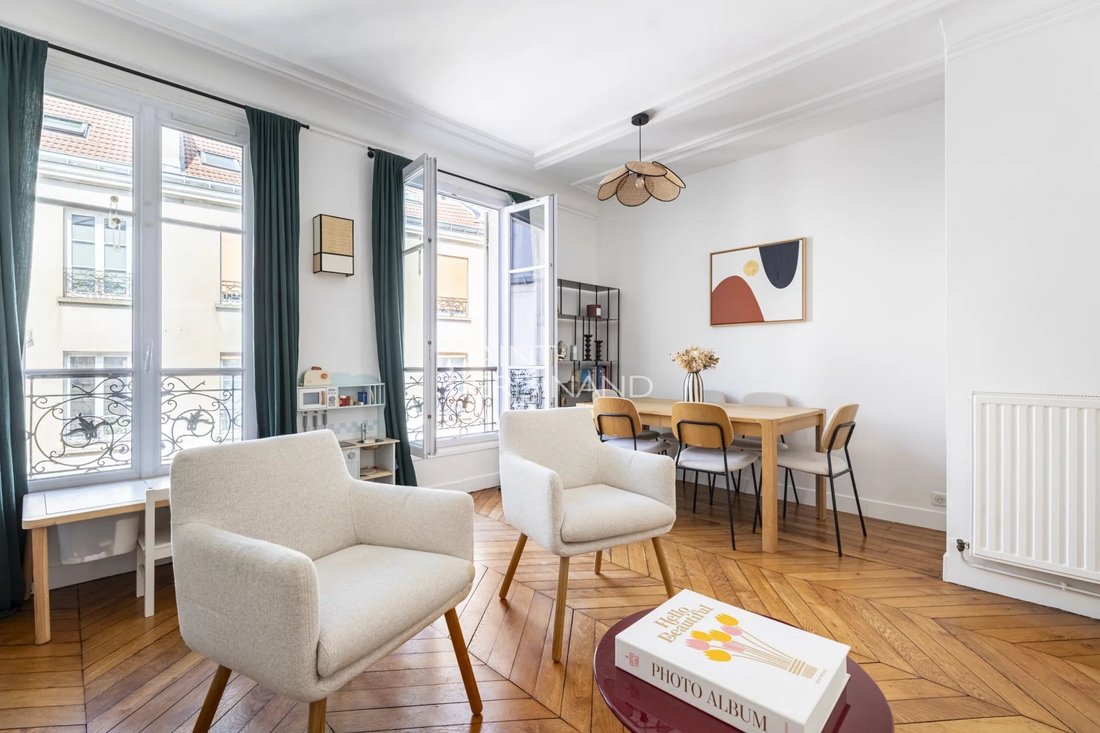 Appartement à Batignolles-Cardinet, Paris 17e Arrondissement, Paris 2 - 18759594