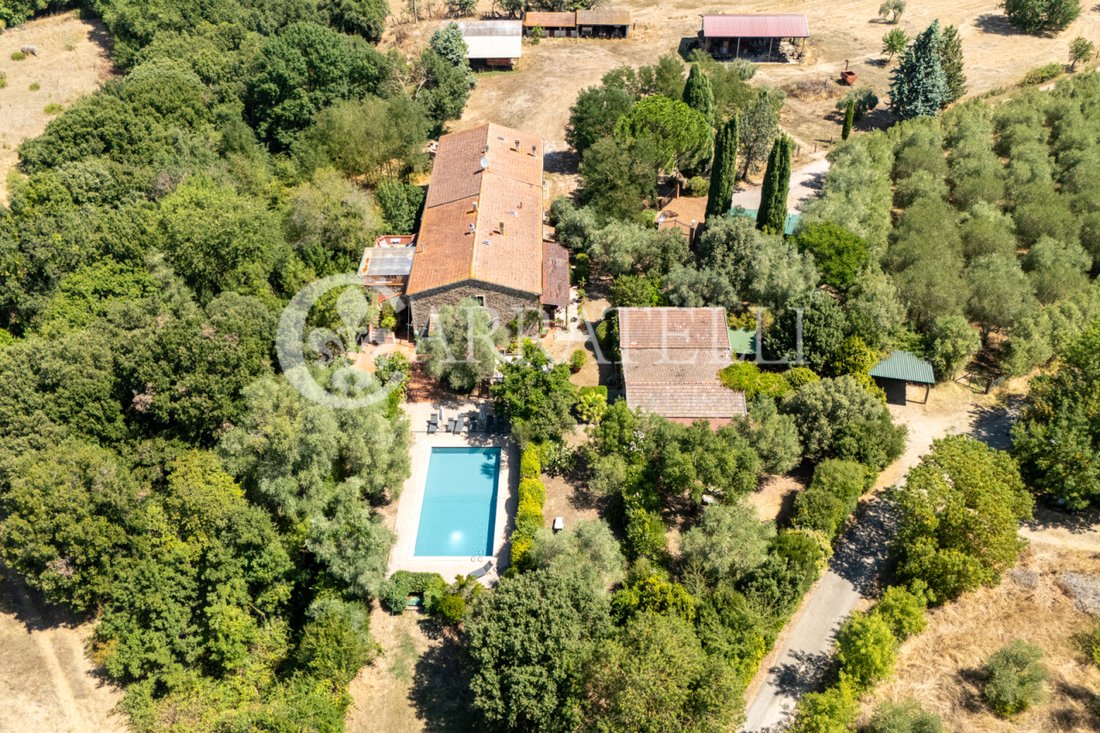 Maisons de campagne à Campagnatico, Toscane, Italie 2 - 18751715