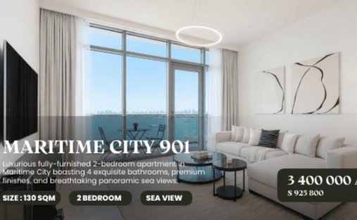 Appartamento in Al Mina, Emirato di Dubai, Emirati Arabi Uniti 1