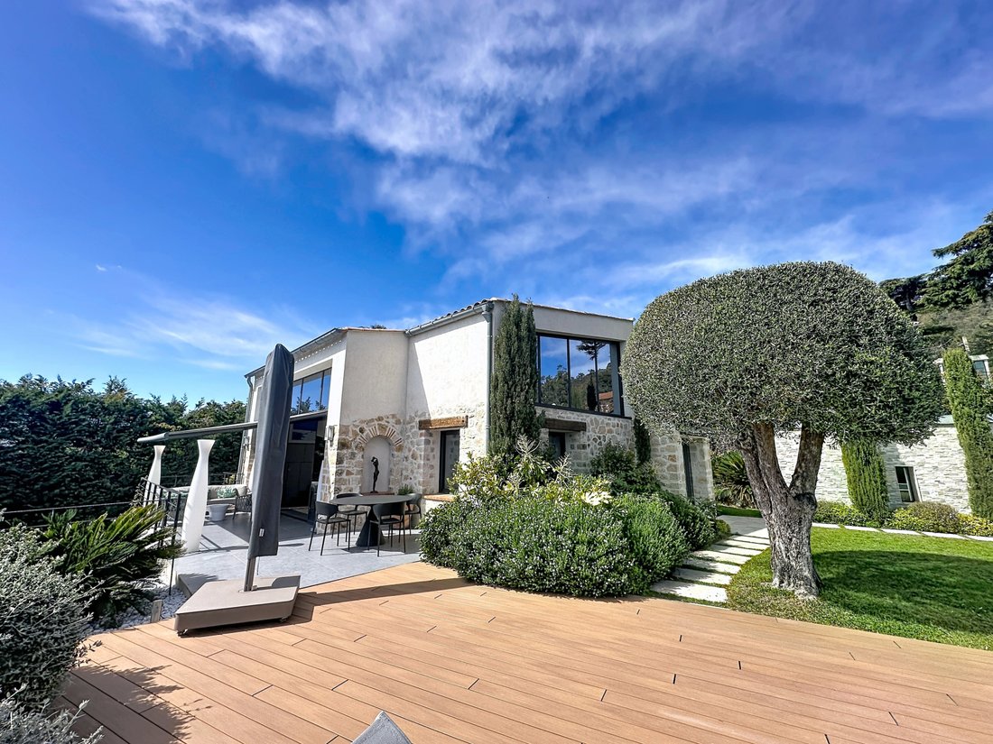 Villa en Brusquet-Retenaou-Devens, Vallauris, Francia 3 - 18752940