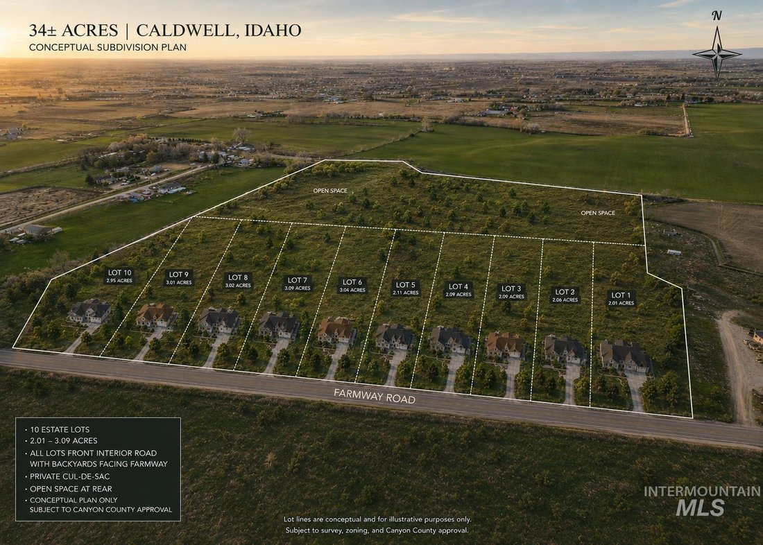Land in Caldwell, Idaho, Vereinigte Staaten 3 - 18751848