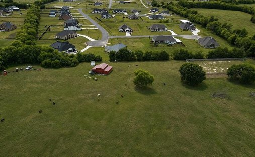 Corps de ferme à Van Alstyne, Texas, États-Unis 1