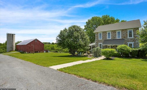 Corps de ferme à Mohrsville, Pennsylvanie, États-Unis 1