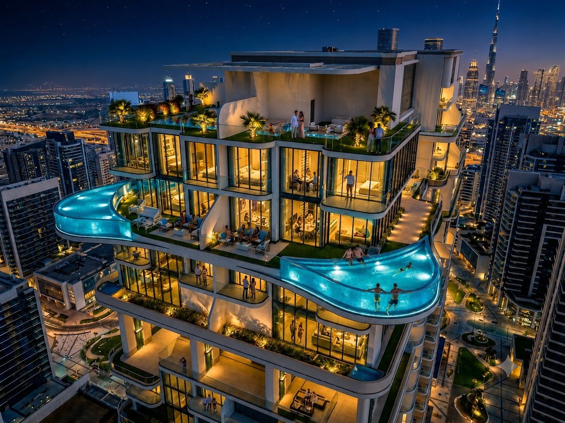 Penthouse à Business Bay, Doubaï, Émirats arabes unis 1 - 18762555