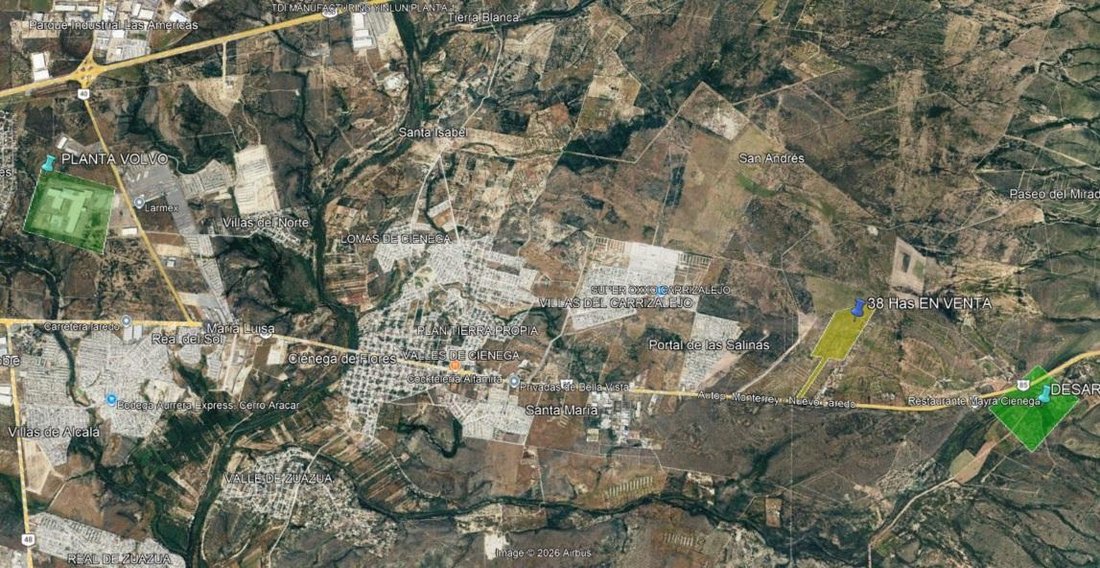 Terreno a Portal de las Salinas, Nuevo León, Messico 3 - 18763671