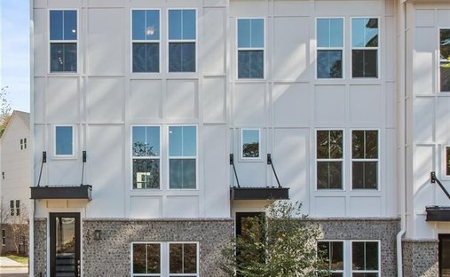 Maison de ville à Atlanta, Géorgie, États-Unis 1