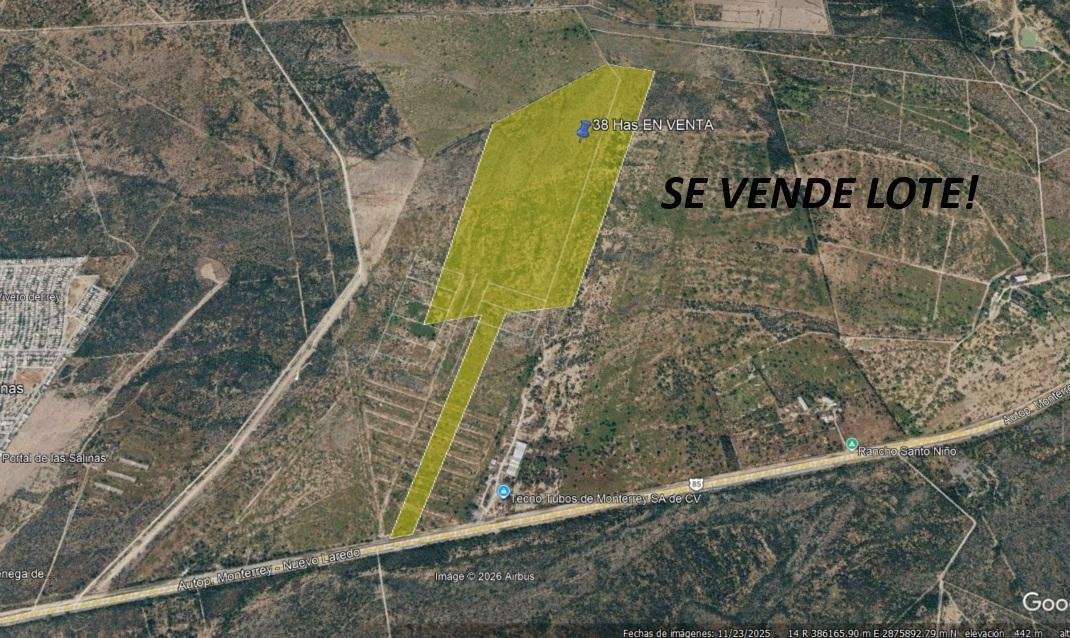 Terreno a Portal de las Salinas, Nuevo León, Messico 1 - 18763671