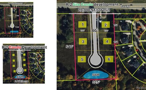 Terreno a Canton, Michigan, Stati Uniti 1
