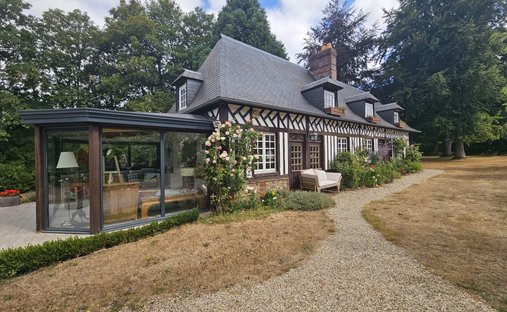 Haus in Fresne-Cauverville, Normandie, Frankreich 1