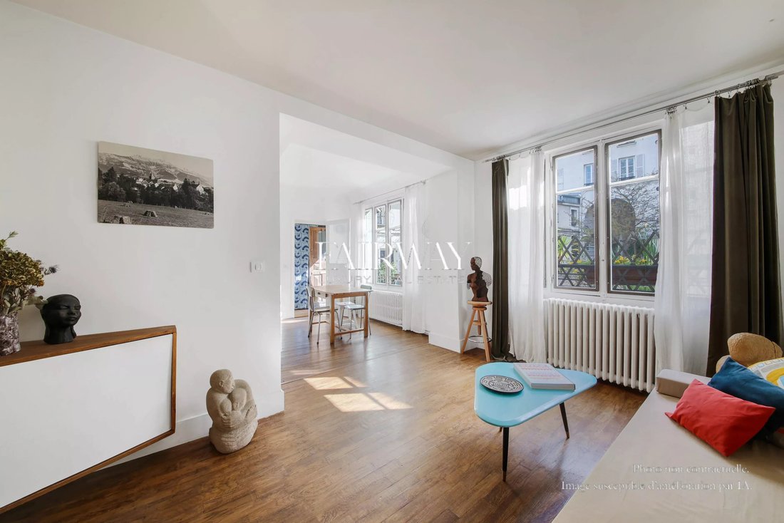 Apartment in Batignolles-Cardinet, Paris 17e Arrondissement, Paris 4 - 18762954