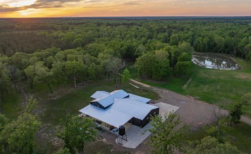 Azienda agricola a Simms, Texas, Stati Uniti 1