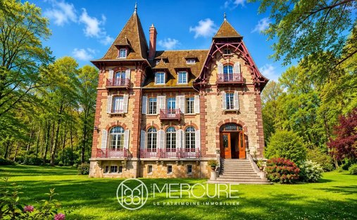 Castillo en Compiegne, Alta Francia, Francia 1