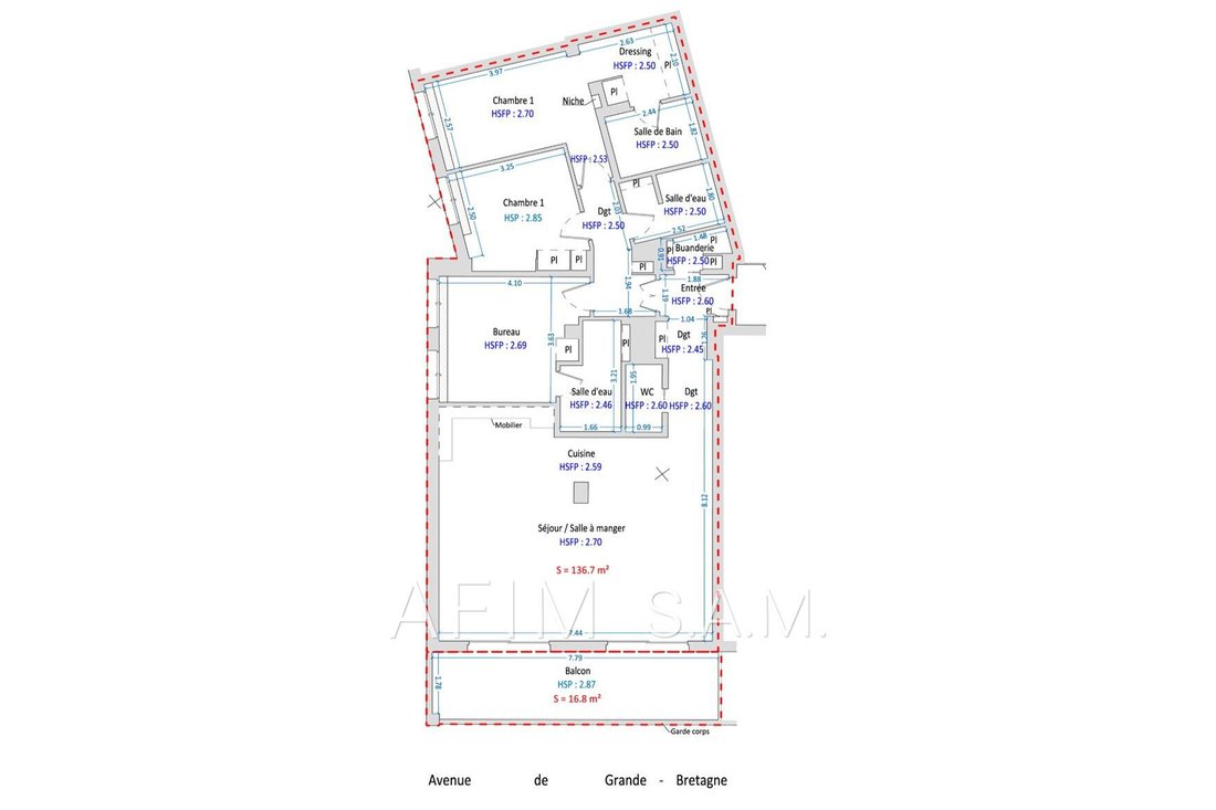 Wohnung in Monaco, Monaco 5 - 18762970